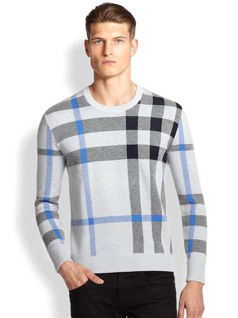 burberry brit mens sweater|vintage men's sweaters Burberry.